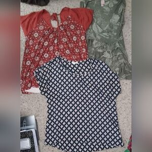 Womens Sz L Anthropologie Lot, all Worn once or Immaculately Cared For